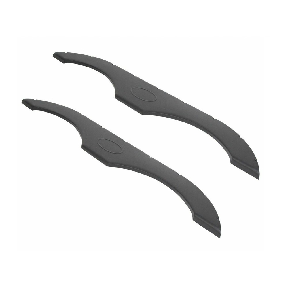 2Pcs Tandem Pair Black Trailer Fender Skirt For RVs Campers And Trailers Set NIB